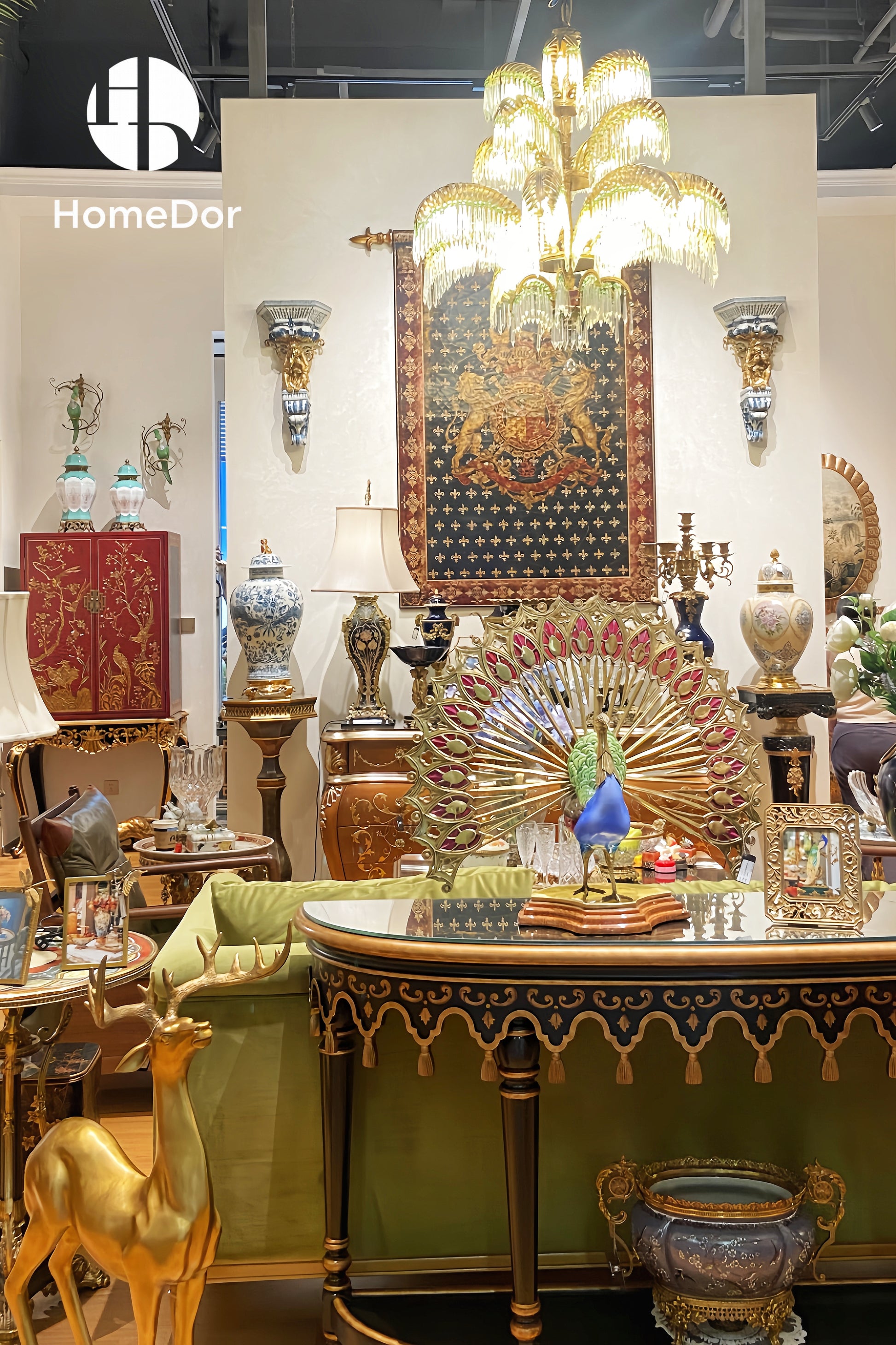 European Inspired Royal Wooden Wall Decor
2
