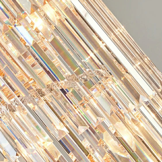 HomeDor Leif Spiral Crystal Chandelier for Staircase