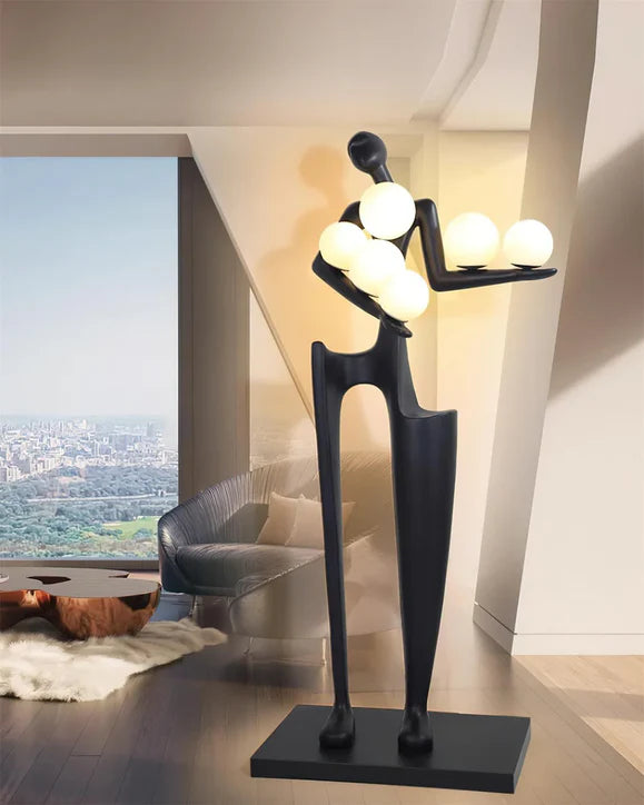 HomeDor Greeter 6-Light Floor Lamp