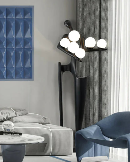 HomeDor Greeter 6-Light Floor Lamp