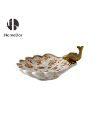 Decorative Dish: L17cm × W14cm × H7cm
