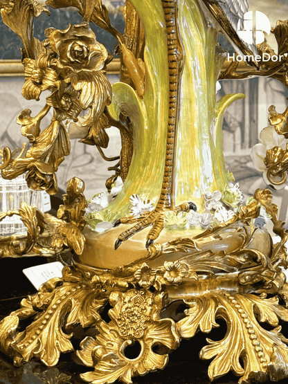 HomeDor × FH&Home | Avian Melody Chinoiserie Crystal Fringed Table Lamp10