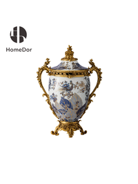 Urn with Handle: L40cm × W26cm × H54cm