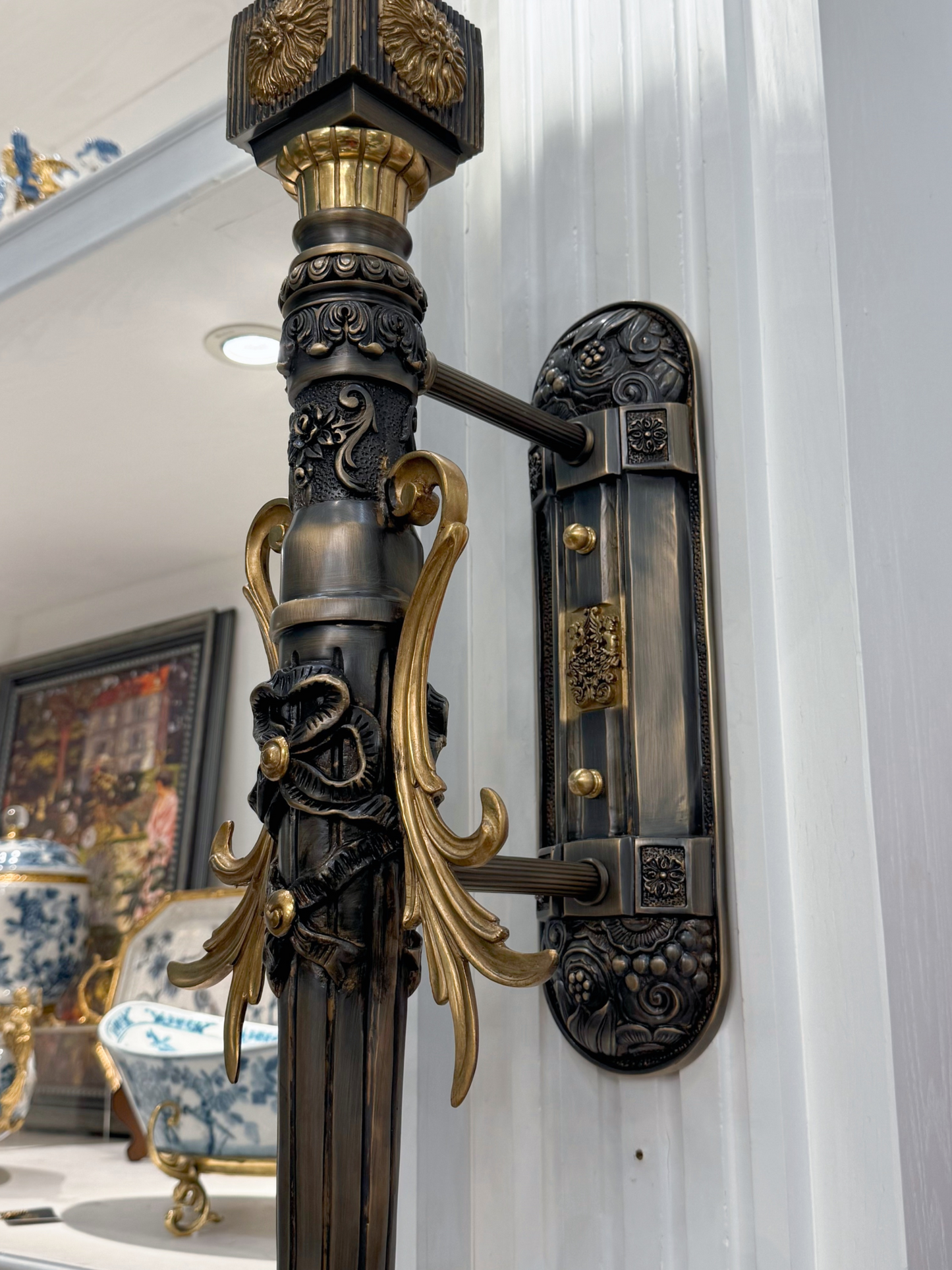 HomeDor × FH&Home | Vintage Classic Mid-Century Brass Wall Sconce1