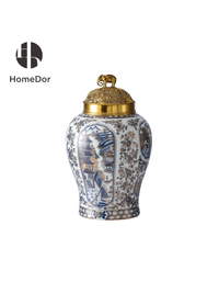 Decorative Jar: L24cm × W24cm × H40cm
