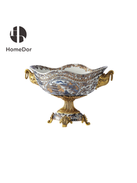 Fruit Bowl: L43cm × W28cm × H26cm