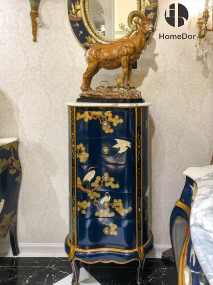 HomeDor Premium Ram Statue Decor