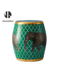 Emerald Elephant L40cm × W40cm × H46cm