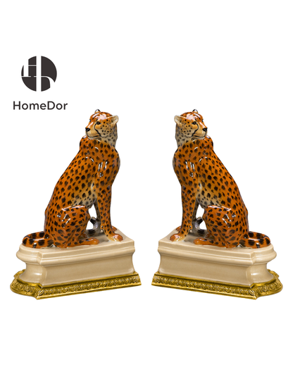 Sujetalibros HomeDor Wild Elegance Cheetah