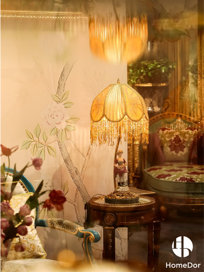 HomeDor × FH&amp;Home | مصباح طاولة سيراميك أنيق للسيدات