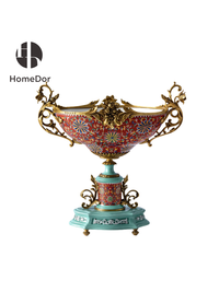 Footed Bowl: L55cm × W33cm × H55cm