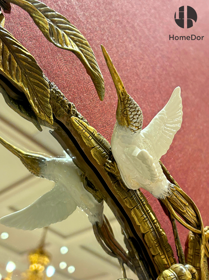 مرآة هوم دور النحاسية تروبيكس وايلدوود مينجيري