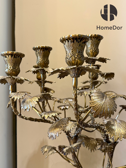Exquisito candelabro con ramas de camello de inspiración árabe HomeDor