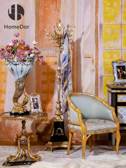 Conjunto de asientos inspirado en el bambú HomeDor Imperial Yellow Series