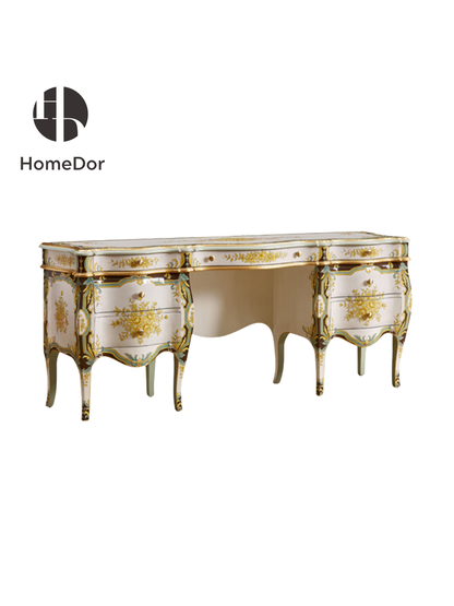 HomeDor Jardin de Versailles Series Vanity Desk / Dressing Table