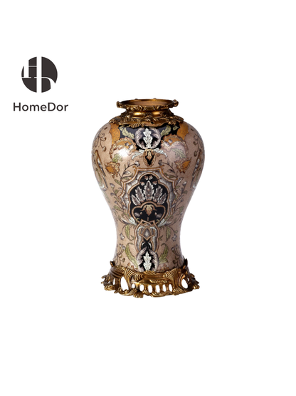 HomeDor Regal Paladin Series Neoclassical Gilded Decor Set