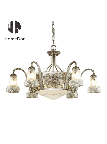 HomeDor Victorian Vintage Brass Chandelier
