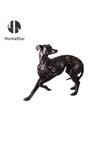 HomeDor HomeDor × FH&Home | Luxury Classical-styled Bronze Dog Sculpture-Sculpture-Style B/L67cm × W30cm × H60cm-