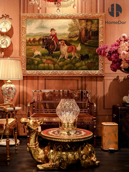 ديكور جداري بتصميم مناظر طبيعية حيوية على الطراز الأوروبي من هومدور × إف إتش آند هوم