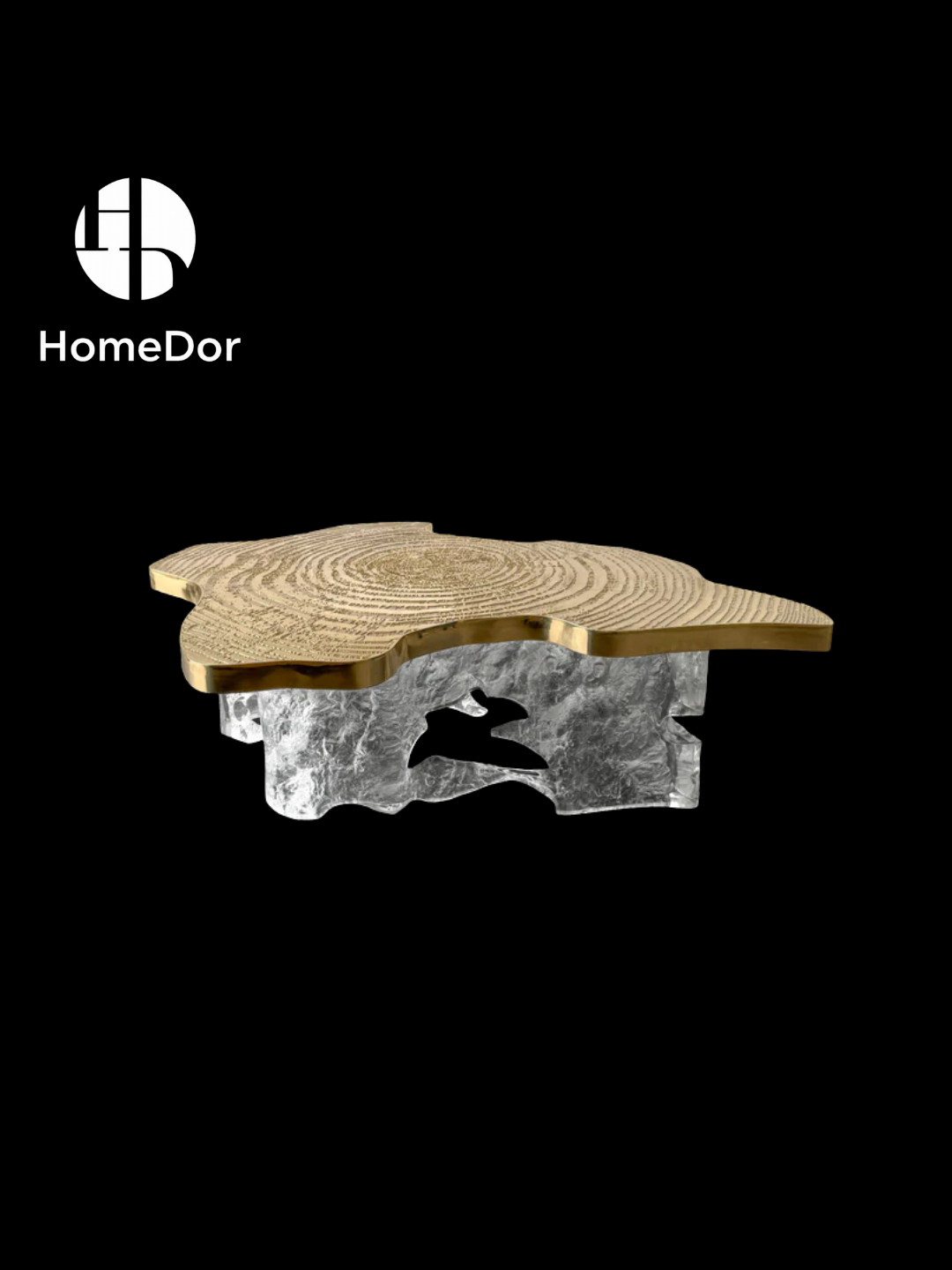 Luxury Versatile Venice Waterway-Inspired Coffee Table Set by Gordon Gu