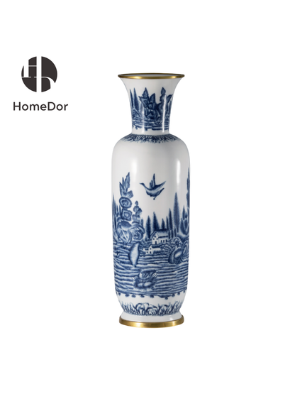 Blue Willow Chinoiserie Ormolu Collection