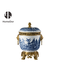 Covered Jar: L25cm × W20cm × H30cm