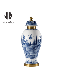 Ginger Jar: L24cm × W24cm × H54cm