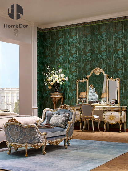 HomeDor Jardin de Versailles Series Vanity Desk / Dressing Table