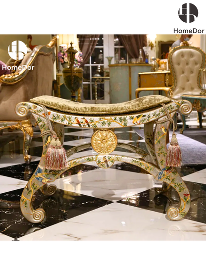 كرسي هوم دور ذو أرجل منحنية أنيقة بنمط صيني