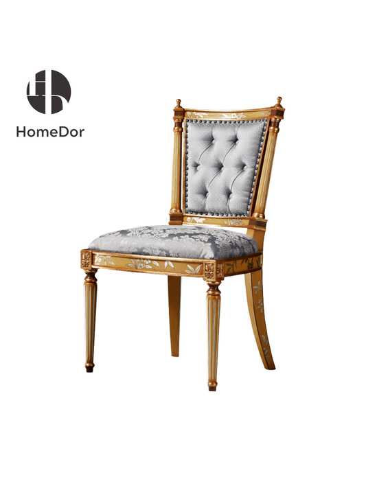 HomeDor × FH&Home | Imperial Yellow Series Chinoiserie Accent Chair