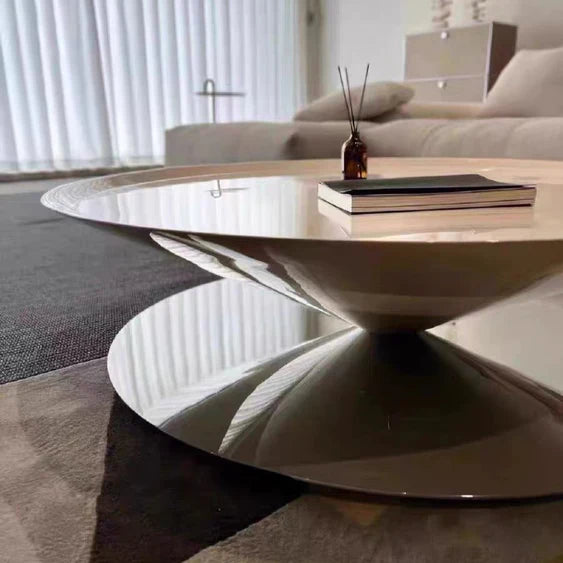 HomeDor French Conical Hovering Flying Saucer Coffee Table
