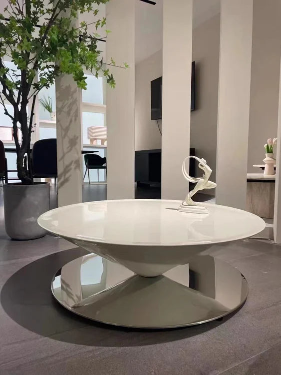 HomeDor French Conical Hovering Flying Saucer Coffee Table