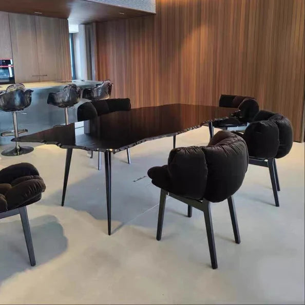 HomeDor Italian Velvet Dining Chair