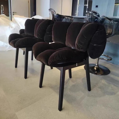 HomeDor Italian Velvet Dining Chair