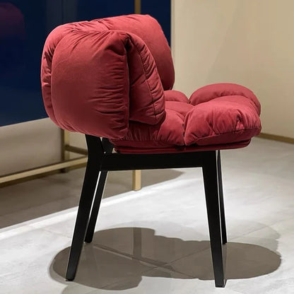 HomeDor Italian Velvet Dining Chair
