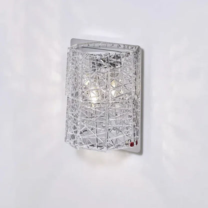 HomeDor Modern Creative Frozen Crystal Wall Sconce