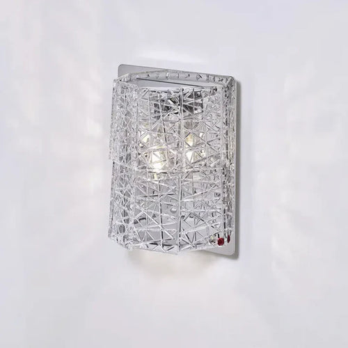 HomeDor Modern Creative Frozen Crystal Wall Sconce