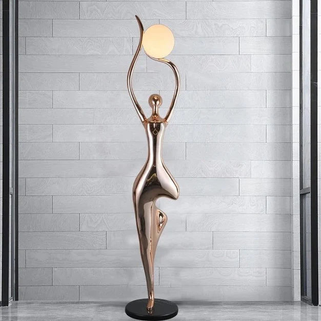 HomeDor Tree Pose Yoga Floor Lamp