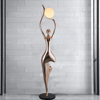 HomeDor Tree Pose Yoga Floor Lamp