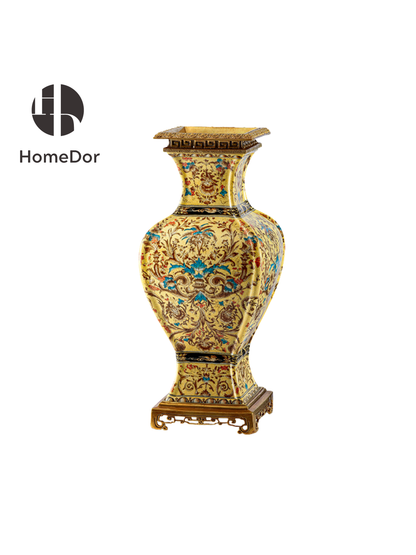 The warm ivory ground, punctuated by vibrant turquoise, crimson, and gilded details, creates a composition rich in movement and visual depth. Every surface reveals another layer of ornament, inviting the eye to wander through a landscape of intertwined cultures and centuries of craftsmanship.