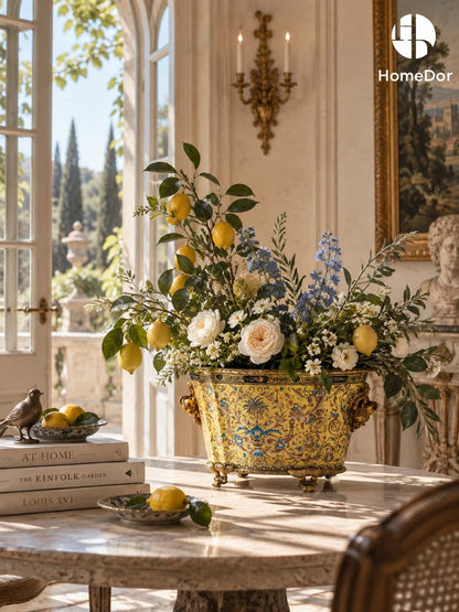 Imperial Arabesque Chinoiserie Jardinière