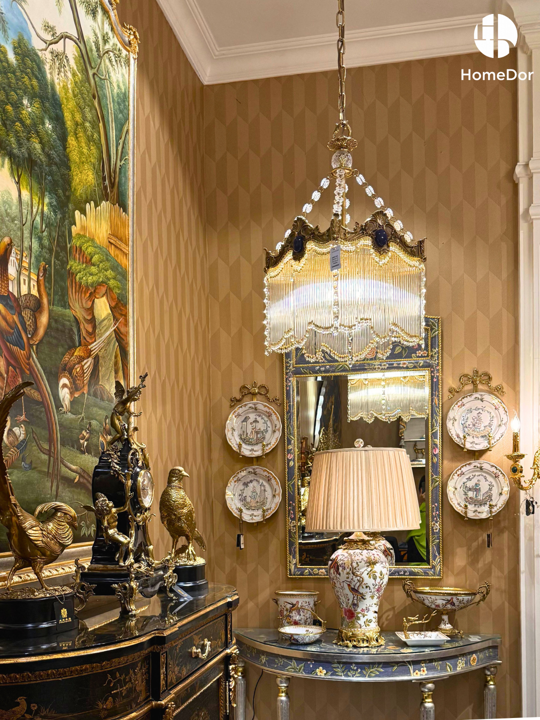 Perfect for elevating entryways, dining rooms, or bedroom ceilings