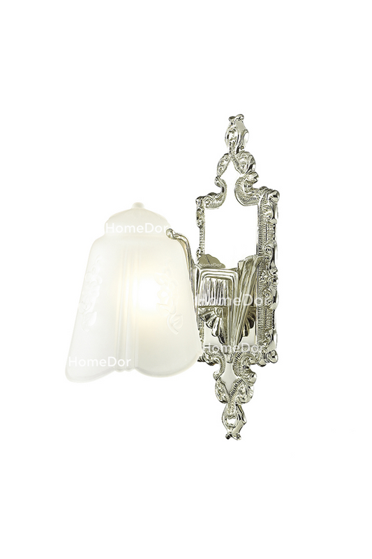 HomeDor × FH&Home |  Exquisite Rococo Style Brass Wall Sconce