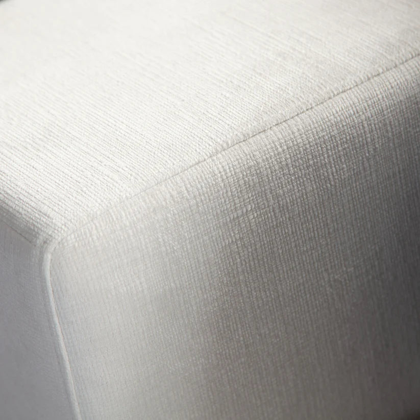 HomeDor Minimalist White Sofa
