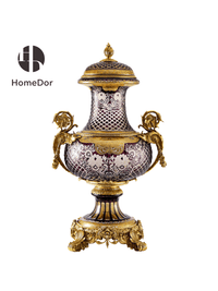 Grand Floor Urn: L64cm × W49cm × H109cm