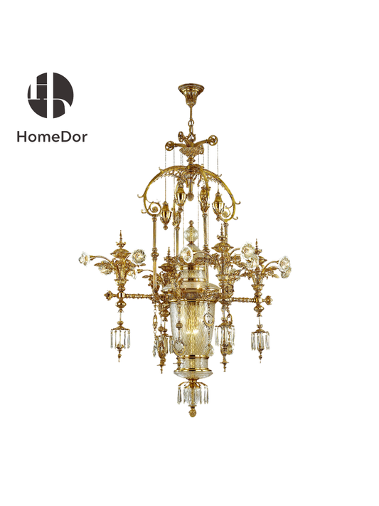 ideal for grand living rooms, formal dining halls, or luxury entry lobbies
