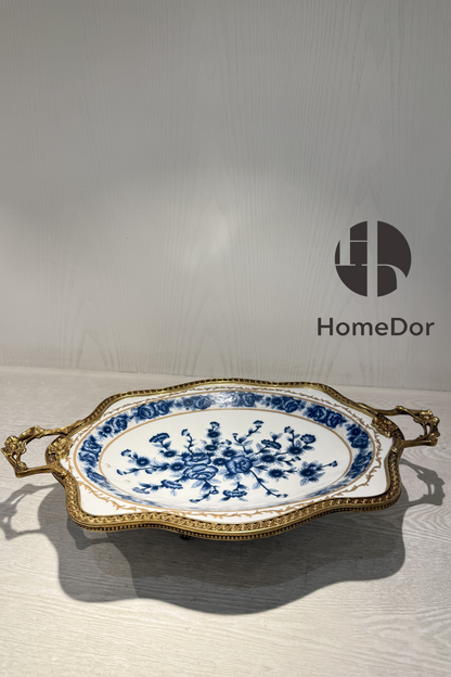 HomeDor × FH&Home | Porcelain Serving Tray