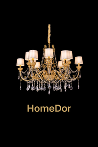 12 Lights/With Lampshades/D121cm*H85cm