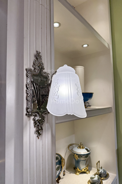 HomeDor × FH&Home |  Exquisite Rococo Style Brass Wall Sconce