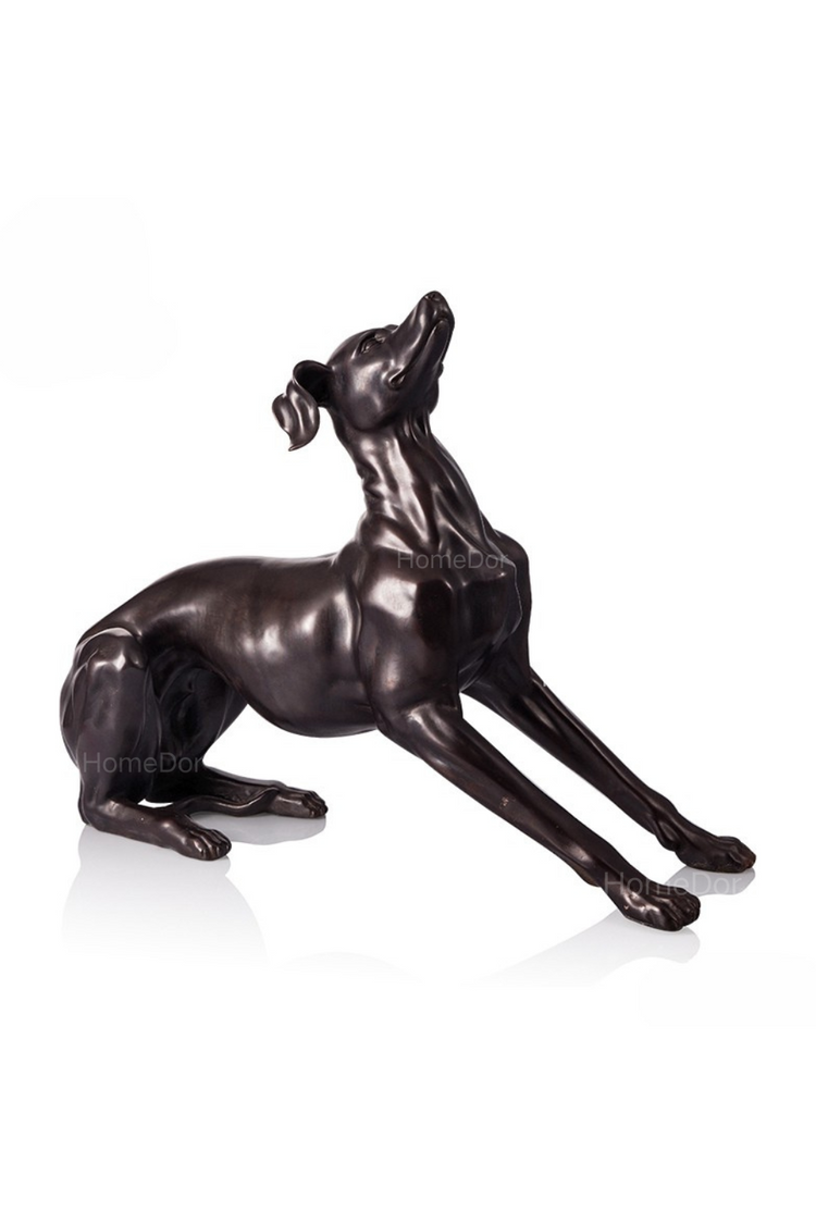 HomeDor × FH&Home | Luxury Classical-styled Bronze Dog Sculpture